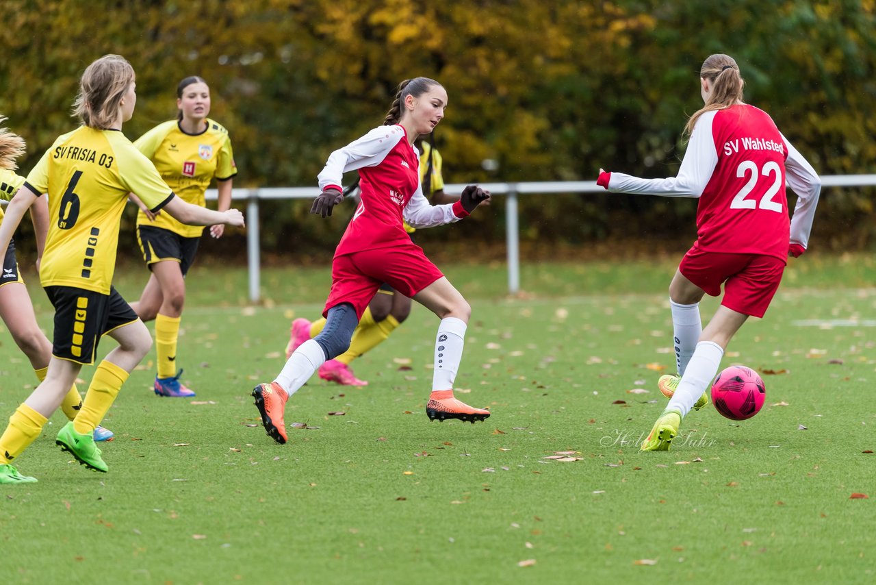 Bild 84 - wBJ SV Wahlstedt - SV Frisia 03 Risum-Lindholm : Ergebnis: 1:2